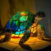 Adornos de resina de la nueva serie de perros transfronterizos, luz nocturna LED, arte, estatua de animal, decoración creativa para el hogar, escritorio