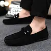 Zapatos de Trabajo Casuales Transpirables para Hombre, Slip-on, Estilo Perezoso, Tendencia, Combinan con Todo, Generación Transfronteriza Primavera Verano