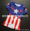 Mallas de murciélago Superman para mujer, ropa deportiva de entrenamiento del Capitán América, camiseta de manga corta ajustada elástica para entrenamiento de yoga para mujer