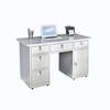 Mesa de trabalho para oficina de purificação, laboratório médico e console com gaveta, feita de aço inoxidável 304
