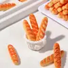 Accesorios de Resina Pegamento Crema Dibujos Animados Comida Palillo de Juego Manualidades DIY Pasador Agujero Hebilla de Zapato Imán de Refrigerador Material para Joyería