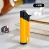 Isqueiro Inflável de Metal Criativo, Alta Potência, À Prova de Vento, Braço Basculante, Isqueiro de Charuto Elegante, Presente Personalizado, Transfronteiriço