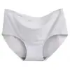 Ropa interior de seda de hielo para mujer Ropa interior sin costuras Ropa interior de una pieza Cintura media Ropa interior sexy para mujer Bragas 840