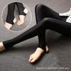 Leggings de Seda Hielo Brillantes de Cintura Alta para Mujer de Primavera y Otoño, Pantalones Finos de Pierna Completa de Alta Elasticidad para Adelgazar