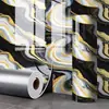Papel Tapiz de Cemento Rugoso con Lámina de Oro para Habitaciones sin Terminar, Pegatinas de Pared Anticolisión, Papel Tapiz Autoadhesivo, Engrosado para Decoración, Impermeable, Resistente al Aceite, Resistente a la Humedad