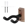 Gancho para Guitarra para Guitarras Eléctricas y Acústicas, Ukelele, Soporte de Madera, Soporte de Guitarra para Montar en la Pared