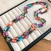 Collar Redondo de Concha Estilo Isla Romántico, Lujo Ligero y Sensación de Alta Gama, Cadena para Clavícula, Accesorio Versátil de Nicho para Vacaciones en la Costa para Mujeres