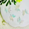 Joyería de Resina Luminosa de Mariposa de Doble Capa DIY Sombrero de Año Nuevo Guantes Arte de Uñas Diadema Pasador Anillo Accesorios para el Cabello