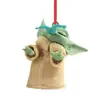 2024 Nuevo Producto Transfronterizo Bebé Y-Oda Papá Noel Bebé Yoda Papá Noel Árbol de Navidad Colgante