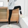 Meia-calça de quatro barras primavera e outono meias-calça de espessura média meias de fio comprimento do tornozelo calças com uso externo leggings femininos cintura alta emagrecedor