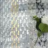 Tela de Bordado con Lentejuelas de Malla en Stock, Tela de Bordado DIY para Disfraces de Escenario, Cojines y Decoraciones de Cartera
