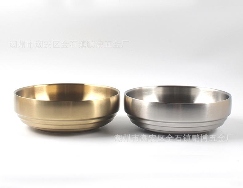 金色加厚冷面碗