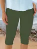 Leggings Esportivos Populares Europeus e Americanos Transfronteiriços, Tamanhos Grandes 1Xl-5Xl, Calças Capri para Corrida Respiráveis e Confortáveis com Cintura Regular