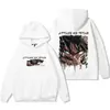 Ataque dos Titãs Moletom Masculino Moletons Anime Masculino Feminino Roupa de Conjunto