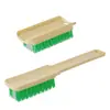 Escova de limpeza multifuncional para casa, escova dupla face macia e dura, escova de lavanderia, escova de sapatos com cerdas duras, escova de limpeza para remoção de manchas em roupas