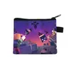 Cartera de monedas de Minecraft más vendida transfronteriza con estampado a doble cara, tarjetero para llaves de almacenamiento, mini bolso cartera para niños