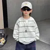 Sudadera de Primavera y Otoño para Niños 2026 Nuevo Estilo Niños Estilo Coreano Atractivo Camisa Base Ropa de Otoño para Niños Top Elegante