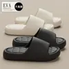 Pantuflas de Eva para Baño, Verano, de Mujer, Talla Grande, Suela Gruesa, Antideslizantes, Pantuflas de Casa para Hombre