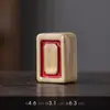 Suporte de Cerâmica Estilo Chinês para Tampa de Mahjong, Acessórios para Conjunto de Chá Kung Fu para Uso Doméstico, Adequado para Mesa de Chá, Cerimônia do Chá, Pequena Peça Decorativa para Tampa de Bule