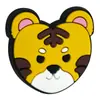 Comercio Electrónico Transfronterizo Serie de Avatares de Animales de Dibujos Animados Bolígrafo de Cuentas Colorido Accesorios Bolígrafo de Cuentas de Enfoque Doble Cara Pegamento Suave de PVC Cuentas