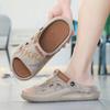 Pantuflas para Hombre Populares de Comercio Exterior Transfronterizo, Chanclas, Antideslizantes, Resistentes al Desgaste, Antiolor, Verano para Pies Sin Mal Olor, de Alta Gama y Atractivas
