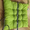 Cojín de Color Sólido Cojín para Silla Cepillada Silla de Comedor Cojín para Trasero de Estudiante Engrosado Cojín de Algodón para Silla de Oficina por Computadora Cojín de Tatami