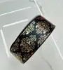 3.8cm Venta Caliente Transfronteriza Termoestable Estampado en Caliente Patrón Europeo Textura Agrietada Hecho a Mano DIY Cinta Lazo Accesorios para Cajas de Regalo