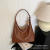 Bolsa Feminina Retro para o Dia a Dia 2026 Inverno Nova Tendência Moda Estilo Coreano Bolsa de Ombro Tote Versátil Grande Capacidade Bolsa de Axila