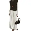 Pantalones de Punto Anchos para Mujer Otoño/Invierno 2026 con Cordón Cintura Alta, Pantalones Casuales Sueltos Cómodos y Versátiles para el Uso Diario