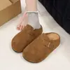 Zapatos Birkenstock de Suela Blanda para Mujer, Pantuflas de Suela Gruesa para Uso en Exteriores, Nuevo Estilo Primavera 2026 Birkenstock sin Cierre, Zuecos Cerrados para Mujer