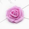 Flor Simulada Cabeza de Rosa de 7cm Flor de Espuma Decoración de Boda DIY Guirnalda de Luces Coloridas Decoración de Pastel Producción de Bola de Flores