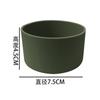 Tapa de Silicona de Grado Alimenticio para Taza Base Aislada de Acero Inoxidable para Taza de Agua de 32Oz-40Oz Moderna Simple Antiescaldado