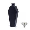 Creativo 304 Espesado Grado Alimenticio Acero Inoxidable Metal Portátil Hobo 2 Dos Piezas Hogar Exterior Utensilios de Vino Portátiles Hobo