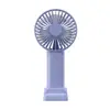 Mini Ventilador Vertical Pequeño Portátil Silencioso Nuevo Transfronterizo Nuevo Ventilador Pequeño Portátil de Mano para Escritorio con Carga USB
