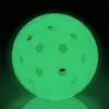 Pelota de Pickleball Esmerilada Moldeo Rotacional Material de Polietileno 26g Estándar Oficial Competición Duradera Anti-Grietas Equilibrada Vuelo de Precisión