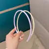 Diadema de Acrílico de Doble Color Dentada Antideslizante Color Caramelo Estilo Nuevo Coreano y Japonés para Niñas, Diadema Delgada con Accesorio para el Cabello Atmosférico