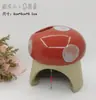 Nido Cerámico Estilo Japonés Oso Dorado para Hámster, Absorbe Agua y Refresca en Verano, Casa de Hielo Anti-Mordidas Cerámica para Hámster