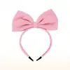 Faixa de Cabelo Nova Estilo Laço Transfronteiriça, Acessório de Cabelo Que Realça o Volume do Cabelo, Tiara de Coroa Alta, Acessório de Cabelo Doce Rosa Atacado para Mulheres