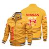 Casaco de moda europeia e americana para comércio exterior masculino GT casual R Street moto bonito Jaqueta esportiva masculina tamanho grande jaqueta com logo de carro