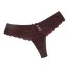 Tanga de Encaje Femenina para Mujer Triángulo Hueca Transpirable Entrepierna de Algodón Amazon Europea y Americana Talla Grande