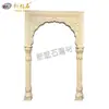 Cobertura de Janela Coluna Romana Qualidade de Exportação, Material de Decoração Arquitetônica, Linha de Componente Especial GRC, Decoração de Cabeça de Janela de Parede Externa