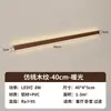 Escada com corrimãos de imitação de madeira, luminárias de parede, iluminação de corredor, fitas de LED em liga de alumínio, design minimalista para vilas e hotéis, montagem na parede, corrimãos antiderrapantes