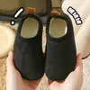 Meias de Chão Infantis Outono e Inverno, Pantufas Antiderrapantes para Bebê, Sapatos de Casa Masculinos e Femininos, Meias Adulto com Solado, Antiderrapantes com Forro de Fleece