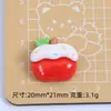 Muñeco de Nieve Navideño Lindo Dibujo Animado Hecho a Mano DIY Accesorios para Joyería Material para Pasador Paquete Pegamento de Crema Resina Accesorios Pequeños