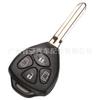 Adecuado para 3/4 Botones Toyota Camry Alphard Coche Llave Remota Recta Carcasa Toy43