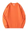 Moletom Leve de Malha Terry Roupas de Trabalho Personalizadas Estampadas com Logo Gola Redonda Pulôver Primavera e Outono Novo Versátil Acessível Luxo Elegante Top