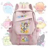 Mochila escolar temática Reino de Rocas para niños y niñas, azul aqua, Dimo Spark, gran capacidad, mochila versátil para estudiantes de primaria