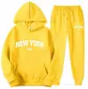 Nueva sudadera con capucha casual de manga larga, engrosada, estilo europeo y americano, otoño e invierno, talla grande para hombre, traje deportivo de fitness para hombre
