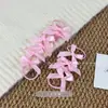 Lazo Satinado Estilo Coreano para el Cabello Pequeño para Niños, Goma Elástica para el Cabello que No Daña, Morado, para el Cabello Trenzado de Niñas, 10 Piezas por Paquete Goma para el Cabello