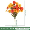 Flores Artificiales Transfronterizas de Amazon Gloria de la Mañana Eucalipto Flores Artificiales Decoración de Arreglo Floral para Hogar Exterior Jardín